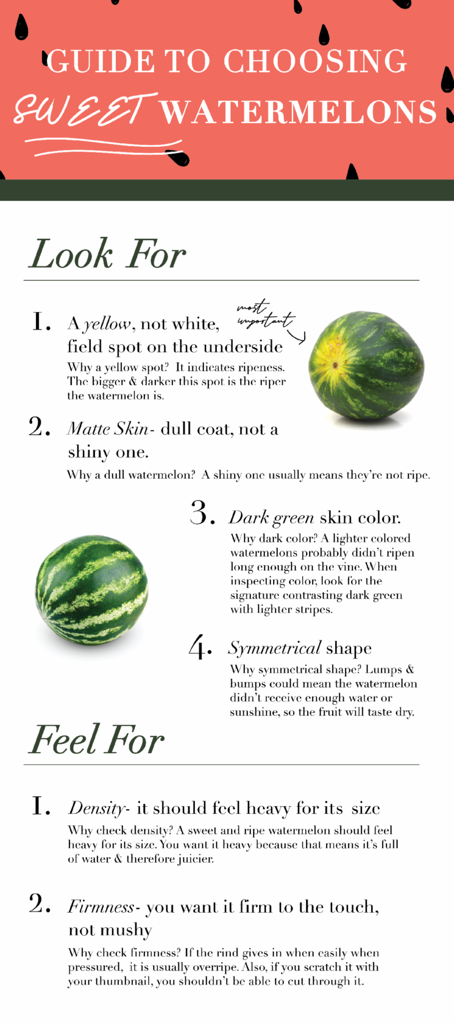 How To Choose Watermelons The Cupboard