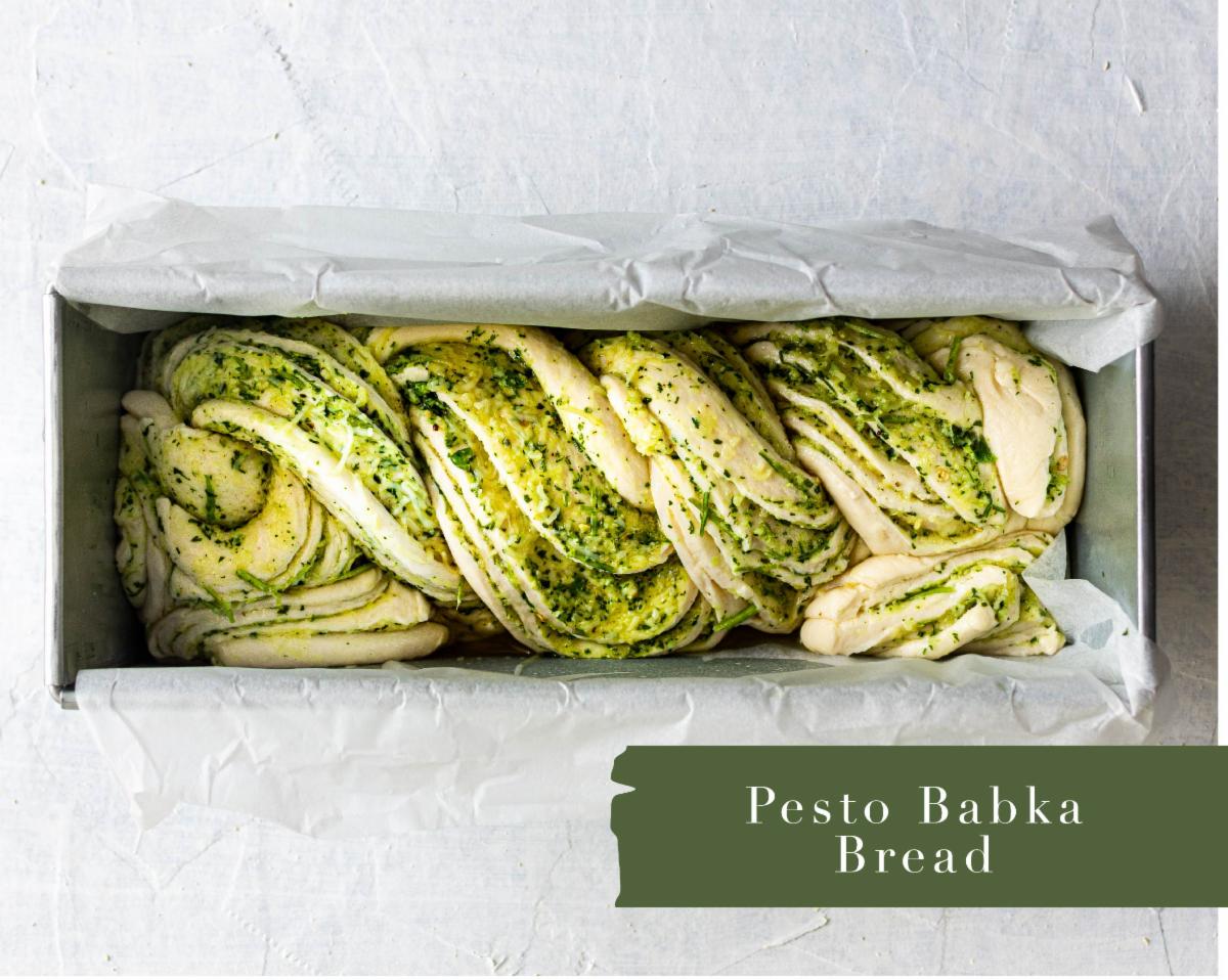 Pesto Babka Bread The Cupboard